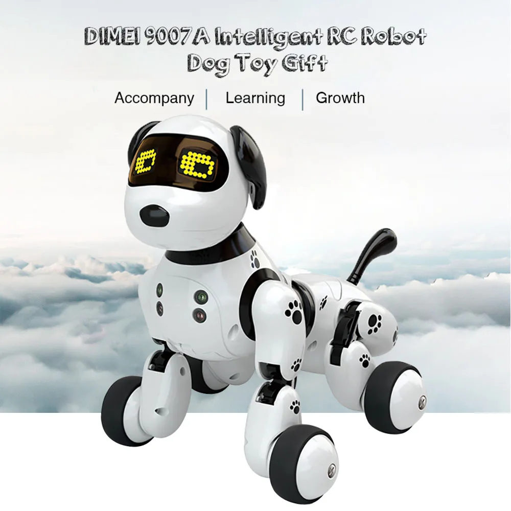 Programable Robot Dog 2.4G Wireless Remote Control Intelligent Talking Robot - £65.22 GBP+