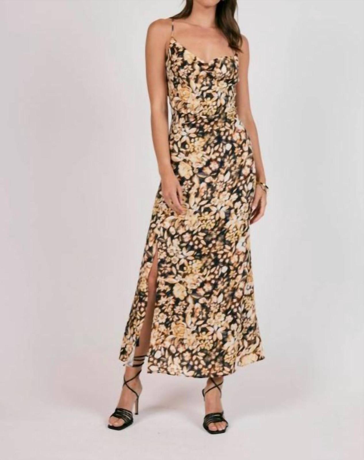 Sage The Label Wild Renaissance Cowl Neck Dress Size M - $74.25