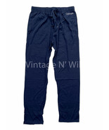 Calvin Klein Mens M Navy/ White Logo Lightweight Lounge Pajama Sleep Pants - $33.25