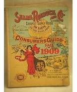 Vintage Sears Roebuck and Co. Consumers Guide Fall 1909 ~ Copyright 1979... - £13.23 GBP