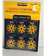 Kirkland Hearing Aid Batteries Size Format 10 New 1.45 Volt Pack of 48 (L) - £13.27 GBP