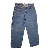 Levis 550 Boys Size 12 H W 32 I 27 Light Wash Jeans Relaxed Fit Jeans - $22.76