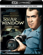 Rear Window - 4K Ultra HD + Blu-ray + Digital [4K UHD] - $14.92