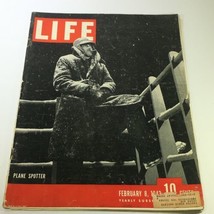 VTG Life Magazine February 8 1943 - Plane Spotter Photographed - £10.53 GBP