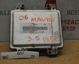 2006-07 Buick Rendezvous Engine Control Unit ECU 12600928 Module 29-8B5 - $24.49