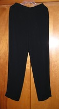 An item in the Fashion category: NEW WITHOUT TAG Women's TALBOTS Dress Black Pants 8 / M (Medium)  $100 