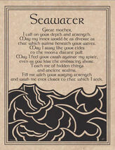 Seawater Prayer poster - $22.83 MXN