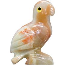 Green Onyx Spirit Animal (Parrot) - £15.64 GBP
