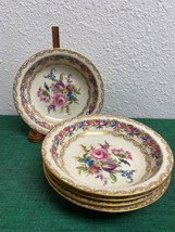 Vintage Rosenthal China VIENNA Continental Ivory Rim Cereal Bowls Set of 5 - £240.96 GBP