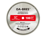 12 Inch 100T Upgrade TCG Grind Aluminum Non-Ferrous Metal Saw Blade,1-In... - $30.48+