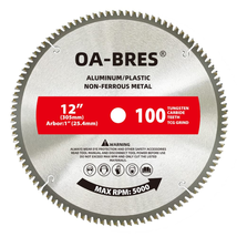 12 Inch 100T Upgrade TCG Grind Aluminum Non-Ferrous Metal Saw Blade,1-In... - £24.33 GBP+