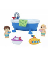 NEW COCOMELON MUSICAL BATHTIME PLAYSET Bath Squirters JJ &amp;TomTom Figures... - £35.30 GBP
