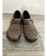 MERRELL Select Grip Slip On Shoes Char Brown Buckle Performance Women’s ... - $31.93 CAD