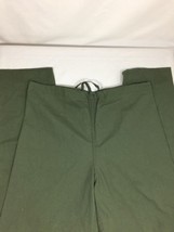 Tafford Women Green Scrub Pants Size XS Soild Color Made In USA  Bin70#30 - £28.80 GBP