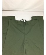 Tafford Women Green Scrub Pants Size XS Soild Color Made In USA  Bin70#30 - £28.73 GBP