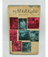 Vintage &quot;ReMARKable Recipes&quot; by Antoinette Kuzmanich Hatfield, Signed HC... - £8.10 GBP