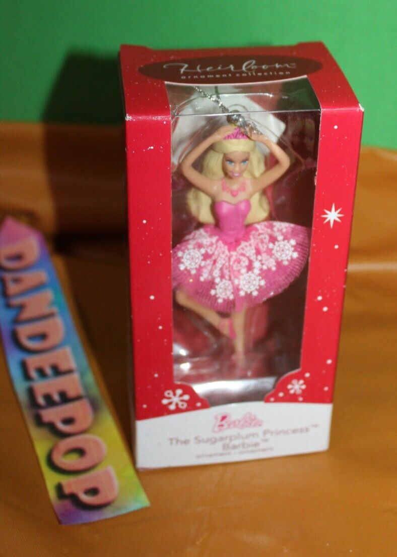 Carlton Cards Heirloom The Sugarplum Princess Barbie Holiday Christmas Ornament - £14.11 GBP