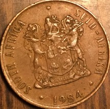1984 South Africa 2 Cents Coin - £1.03 GBP