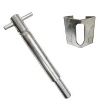 T Handle Spring Gate Latch 3/4&quot; Pin w/ 1&quot; Housing Horse Stalls Can Be We... - $44.95