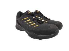 DAKOTA Men&#39;s Aluminum Toe CP 3619 Quad Comfort Work Shoes Black/Yellow Size 12M - £28.22 GBP