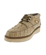Mens Authentic Crocodile Skin Shoes Casual Sneakers Sand Zapato 6, 6.5, ... - $218.81 CAD