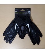 Nike Alpha Huarache Elite Size M Baseball Batting Gloves Black White CV0... - £39.33 GBP