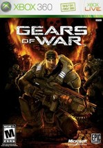 XBOX 360 Gears of War Video Game Multiplayer Online Shooter Warfare Action Fight - £6.32 GBP