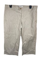 Gap Women’s Capri Pants Cropped Favorite Khaki Size 12 - $14.84