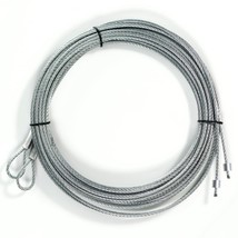2 Pack Garage Door Cable Torsion Spring Wire 13.5 FT Replacement Cable Wire Gara - £27.74 GBP