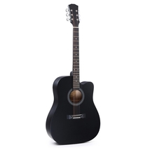 KIT 53 pcs 38&quot; Wood Handmade Folk Acoustic Guitar Beginners/Teach/Free Lessons - £306.95 GBP