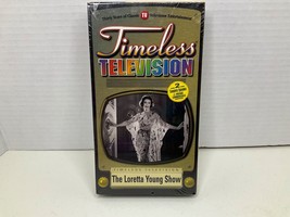 New Sealed Loretta Young VHS Timeless Television 2 Episodes w/VTG Commer... - £7.00 GBP