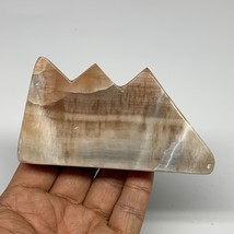220.5g, 4&quot;x2.2&quot;x0.8&quot;, Natural Honey Calcite Cloud Crystal @Pakistan, B25300 - £14.15 GBP