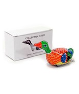 WIND UP DUCK Tin Toy Moving Bird Vintage Style NEW IN BOX Retro Style Li... - £7.07 GBP