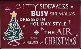 Rubber Welcome Door Mat, Decorative Indoor Outdoor Merry Christmas Doorm... - $22.43