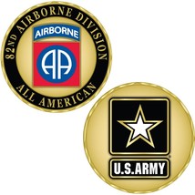 U.S Military Challenge Coin-82nd Airborne Division - $13.05