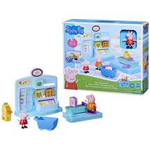 Peppa Pig Peppas Adventures Peppas Supermarket Playset Preschool Toy: 2 Figure - £23.13 GBP
