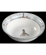 Vintage Nautical Coastal Lighthouse Soup Bowls Discontinued Replacements... - £32.64 GBP