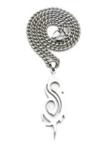 New Slipknot 5mm/18&quot;,20&quot;,24&quot;,30&quot; Stainless Steel Cuban Chain Necklace SRC17 - £17.01 GBP+