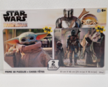 Star Wars The Mandalorian Prime 3D Puzzles 2-pack 500 Pieces Each - Comp... - £9.38 GBP