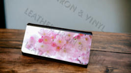 Women&#39;s Trifold Wallet - Pink Cherry Blossoms Design - £19.77 GBP