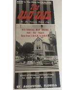 Vintage The Old Jail Brochure St Augustine Florida BRO12 - $17.75 CAD