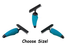 Ergonomic Undercoat Rakes for Dogs Shed Tangle Remover Coat Finisher Pic... - £15.49 GBP+