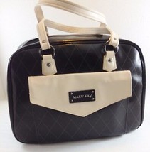 Mary Kay Consultant Large Black & Ivory Tote Bag with Organizer Caddy & Extras - $41.65