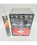 Star Trek The Movies 25th Anniversary Collector&#39;s Set of 5 VHS Box Set S... - £13.21 GBP