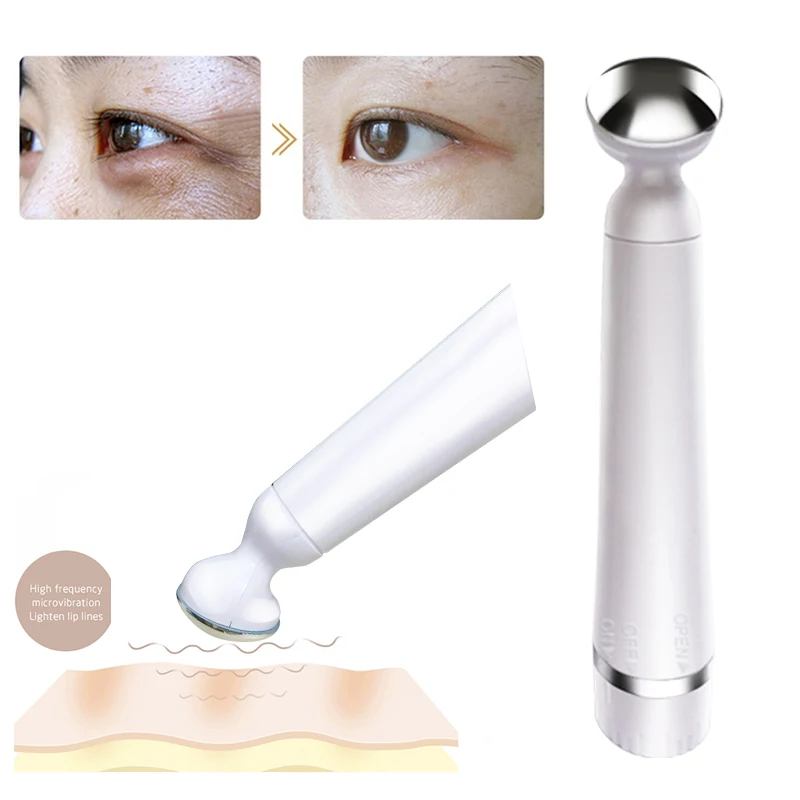 Mini Electric Eye Massage Pen Device Dark Circle Facials Vibration Portable Thin - £10.46 GBP+