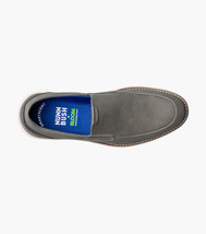 Nunn Bush Chase Casual Moc Toe Slip-On Walking Shoes Gray 85106-020 image 6
