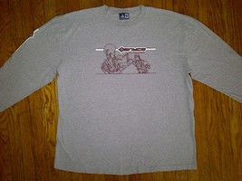 Enyce Hip Hop Urban Gray Grey Martial Arts Long Sleeve Tee T-Shirt 3xl XXXL 3x - £7.85 GBP