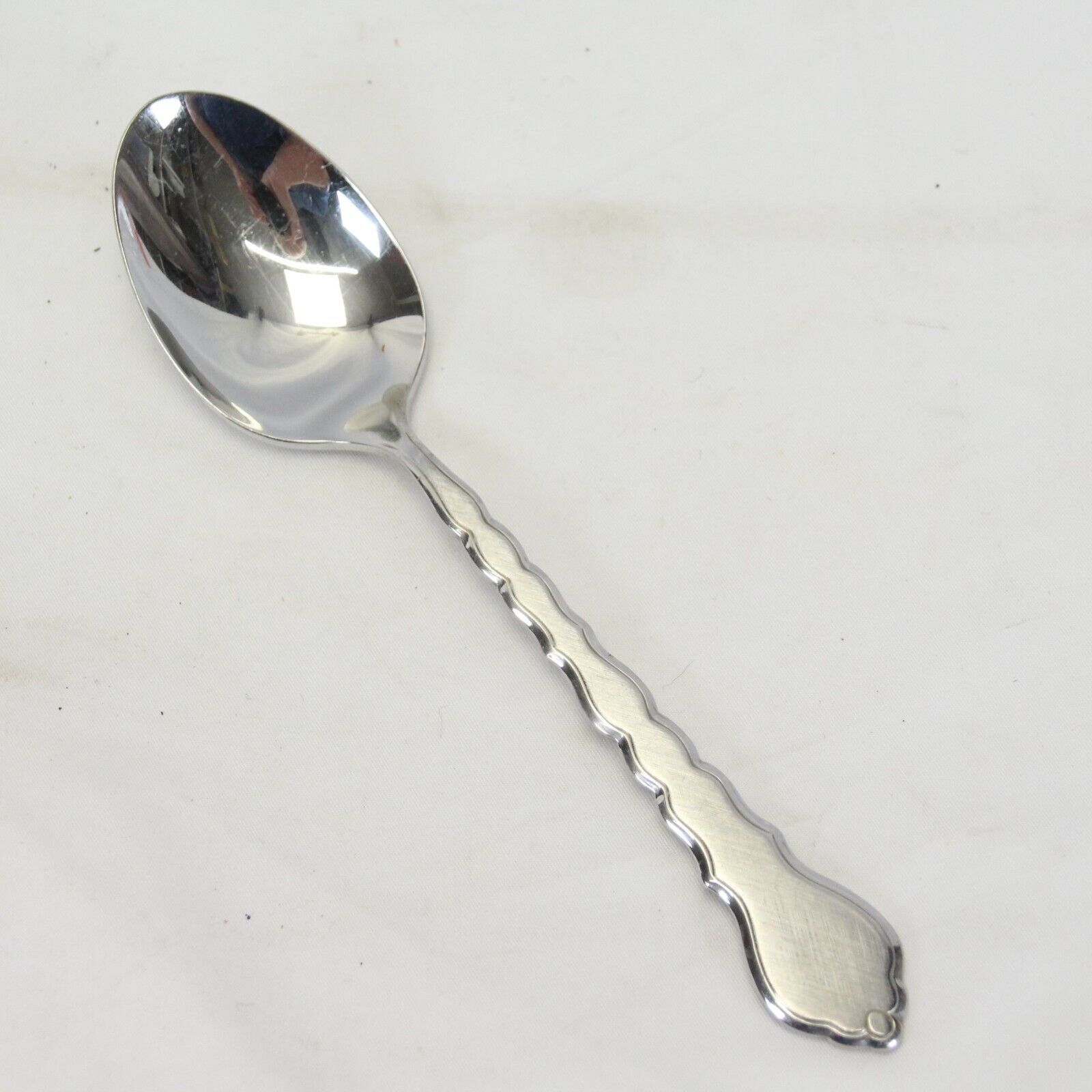 Oneida Cello Oval Soup Spoon 6 3/4&quot; Stainless - $5.38