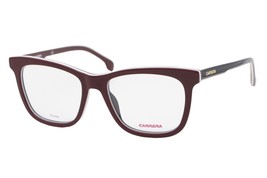 Carrera 1107/V LHF 0PLE Burgundy Black Men’s Eyeglasses 50-17-140 W/Case - $31.20
