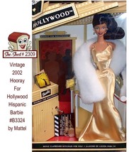 Hooray For Hollywood Barbie Hispanic 2002 Mattel Barbie B3324 - £40.02 GBP